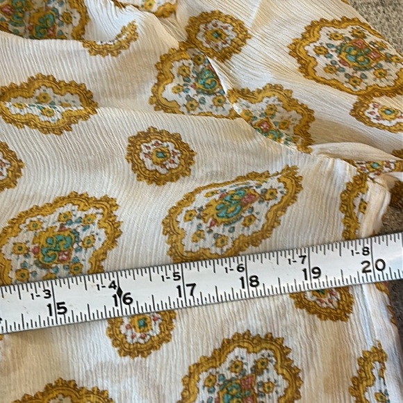 PAIGE …CARAWAY MANDALA 100% SILK BLOUSE …SIZE S - Picture 13 of 15